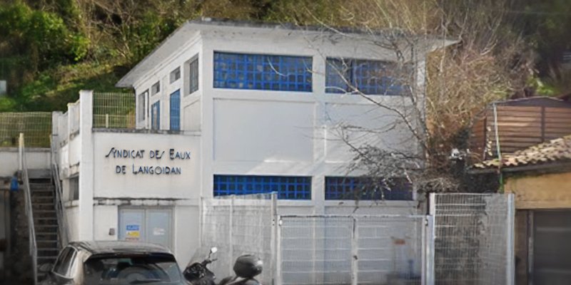 station d'eau potable de Langoiran